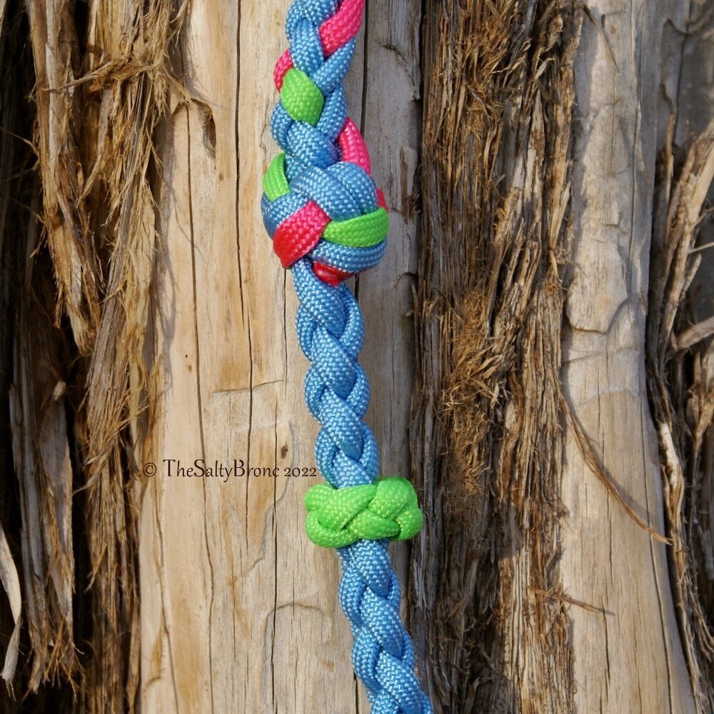 Handmade Braided Paracord Pencil Bosal/Bosalita - Picture 3 of 4